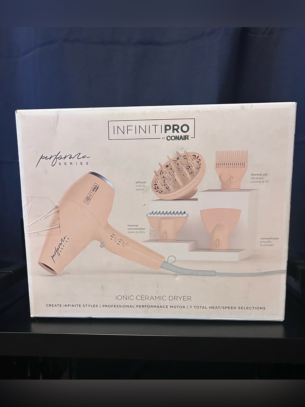 InfinitiPRO by Conair Tan Ionic Ceramic Hair Dryer